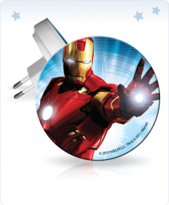 Nachtlampe in die Steckdose «Iron Man 2»